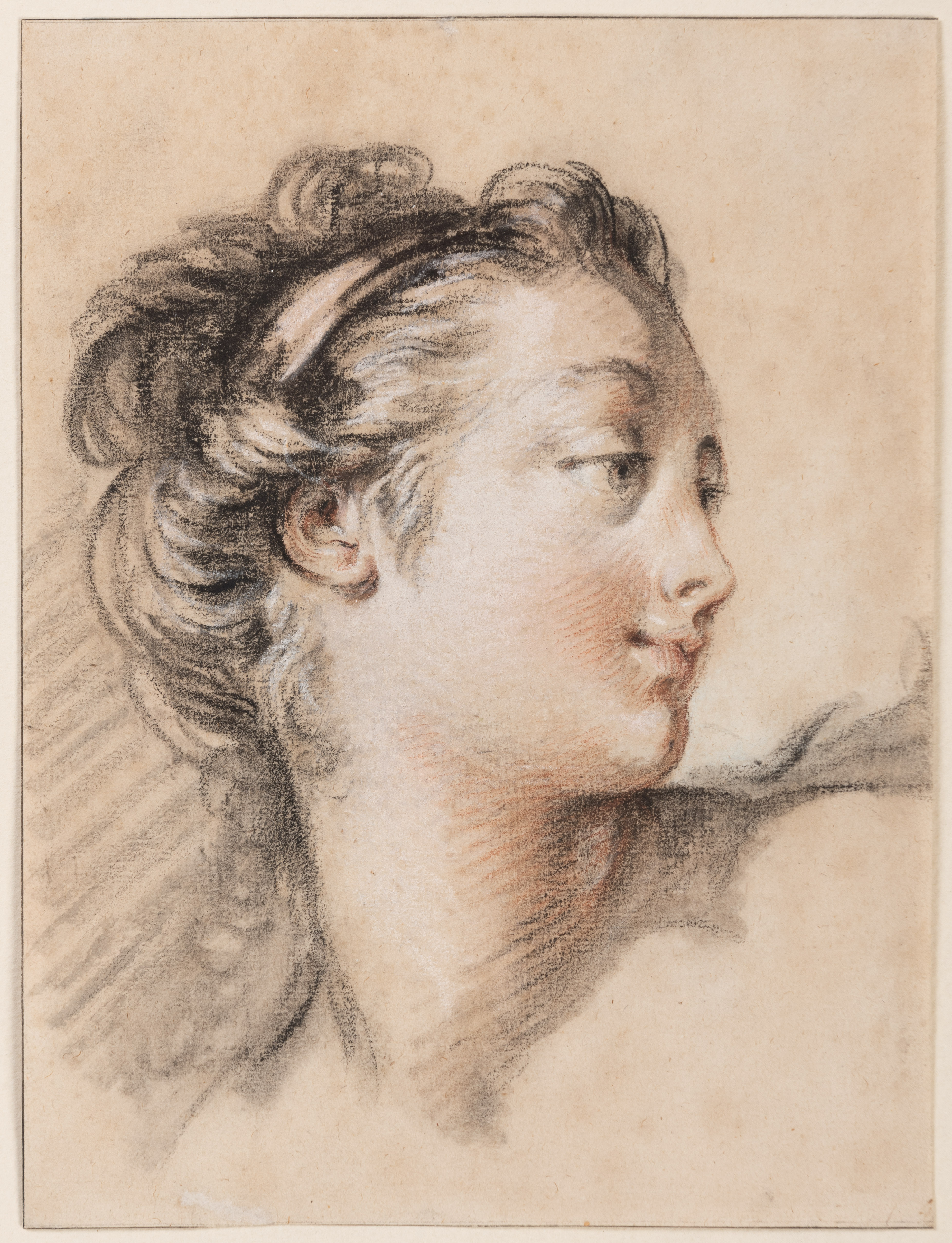 The Head of a Young Woman Looking to the Right